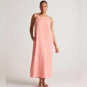 Quince gauze maxi dress